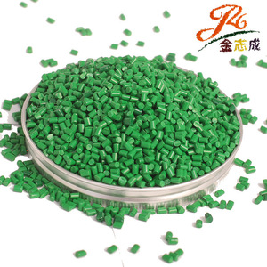 Jzcheng Grass Green Masterbatch For PP PE ABS PET Injection Molding Extrusion High Dispersibility Eco Friendly Anti aging - Product Image 1