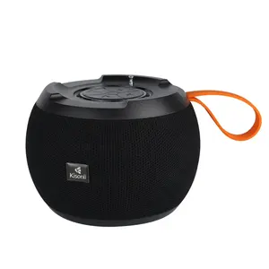 Best selling 2023 Kisonli G5 fashion design Classic spherical convenient Blue tooth speaker Wireless outdoor Blue tooth speaker