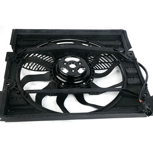 64546921383 Ensemble de ventilateur de radiateur sans balais 400W avec contrôleur 1999-2003 Compatible avec B-MW Série 7 <span class=keywords><strong>E38</strong></span> - Product Image 1