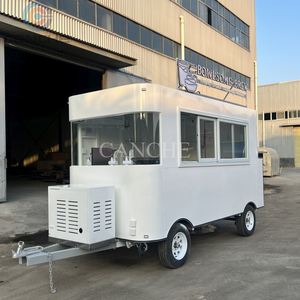 Camion de restauration mobile sur mesure entièrement équipé en acier inoxydable pour hamburgers, hot-dogs et snacks - Product Image 4