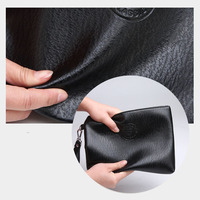 Tas Amplop Kasual Pria, Tas Tangan Kulit PU Lembut, Tas Pria, Tas Ponsel, Dompet Kapasitas Besar