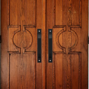 Heavy Duty Easy Install Hollow Wooden Sliding <b>Door</b> <b>Pull</b> White Flush Aluminum Alloy Closest <b>Door</b> <b>Handle</b> - Product Image 4