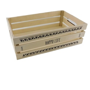 Hot sell china manufacture crate wooden storage crates