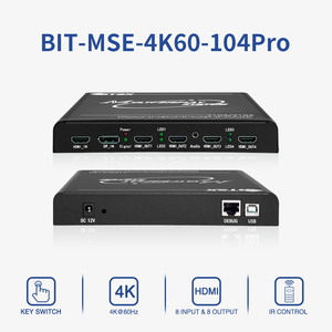Processeur multi-ordinateurs de qualité industrielle 4K60 avec FPGA 45 nm, <span class=keywords><strong>protection</strong></span> ESD 16 KV pour projection multi-canaux ultra-<span class=keywords><strong>HD</strong></span> sur ordinateur de bureau - Product Image 6