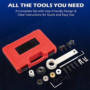 ऑडी VW VAG 1.8 2.0 TSI/TFSI EA888 के साथ संगत 19-पीस इंजन टाइमिंग टूल सेट - Product Image 2