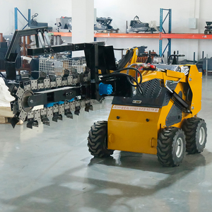 Top Mini Compact <b>Wheel</b> Skid Steer <b>Small</b> Track Skid Steer with Hydraulic System for Professional Construction Use - Product Image 3