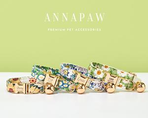 Collier personnalisé fait main pour chiot avec nœud papillon et perles, laisse pour chat – Accessoires pour animaux de compagnie avec clochette florale estivale pour papa et elle - Product Image 4