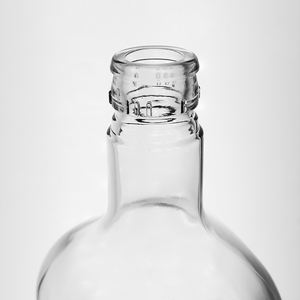 Bouteille en verre de flint carrée de 1000 ml (32 oz) avec fermetures GUALA GF 148 1031/<span class=keywords><strong>47</strong></span>, finition du goulot pour emballage de tequila, bourbon, <span class=keywords><strong>gin</strong></span> - Product Image 4