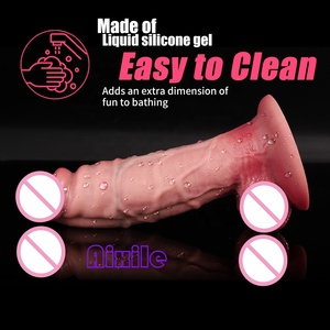 Dildos en silicone réalistes, épais et volumineux avec ventouse <span class=keywords><strong>pour</strong></span> stimulation du point G, anal, clitoridienne, plug anal, jouets sexuels <span class=keywords><strong>pour</strong></span> couples, femmes et hommes - Product Image 5