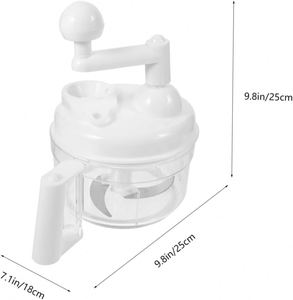 Kitchen Hand Crank Food Processor Baby Food Maker Manual Food <b>Chopper</b> Meat Grinder <b>Vegetable</b> Dicer Kitchen Accessories - Product Image 4