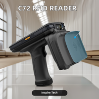 Lecteur RFID Chainway C72 UHF Impinj E710 Android 11 IP65 Scanner de codes à barres d'ordinateur portable à longue portée WiFi industriel 4G