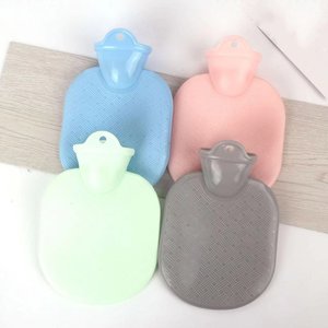 2022 Warming Rubber 2L <strong>Hot</strong> <strong>Water</strong> <strong>Bottle</strong> With Plush Cover Polyester <strong>Water</strong> Bag 2000ML <strong>for</strong> Hand Warming <strong>Feet</strong> Warming - Product Image 2