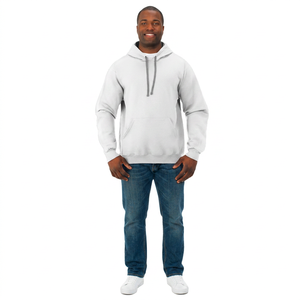 Sudadera con Capucha Extra Grande Personalizada con Logotipo 2025 para Hombre, Talla Grande, Ropa Casual de Invierno de Alta Calidad con Bordado - Product Image 1