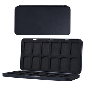 Custodia portaoggetti per schede di gioco per <span class=keywords><strong>nintendo</strong></span> <span class=keywords><strong>Switch</strong></span> 24 slot per cartucce scatola di immagazzinaggio per schede di gioco per schede di memoria Micro <span class=keywords><strong>SD</strong></span> - Product Image 2