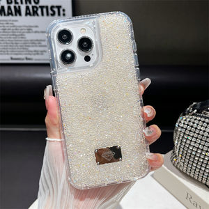 Vente chaude <span class=keywords><strong>Incassable</strong></span> 3 en 1 paillettes diamant luxe fundas <span class=keywords><strong>coque</strong></span> de téléphone pour <span class=keywords><strong>iPhone</strong></span> 15 14 13 - Product Image 4