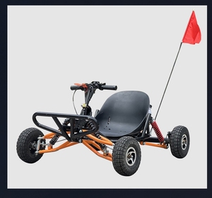 Kart à essence tout-terrain YLD puissant à double châssis en acier, 4 roues, pour adultes et enfants, voiture de course de drift - Product Image 4