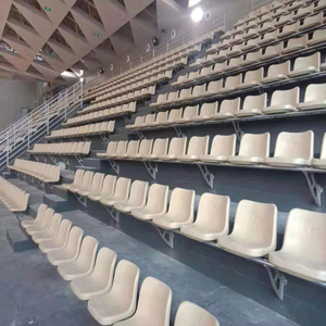 เก้าอี้สนามกีฬาพลาสติกแบบมีพนักพิงสูงสำหรับสนามฟุตบอล โรงละคร หอประชุม โรงยิม ห้องบรรยาย ที่นั่งสำหรับผู้ชม - Product Image 4