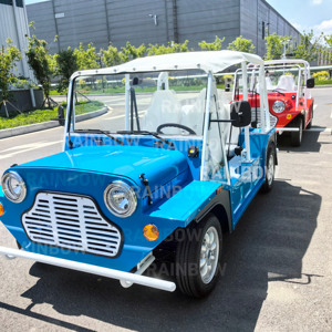 Elektrischer 4-Sitzer Mini MOKE 48V Moke Elektro-Sightseeing-Fahrzeug 4-Sitzer Moke Elektro-Mini-Jeep Moke Auto Mini Moke Jeep - Product Image 6