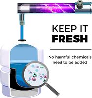 6 étapes 50 75 gpd uv purificateur d'eau machine maison 0.0001 micron potable sous évier maison pure osmose ro système de filtre à eau