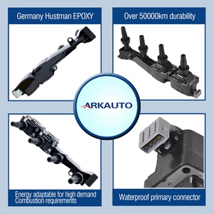 Bobine d'allumage ARKAUTO 597099 597080 UF701 pour CITROEN Xsara C2 C3 C4 <span class=keywords><strong>Berlingo</strong></span> PEUGEOT 206 207 405 408 307 3007 Partner 1.6 - Product Image 2