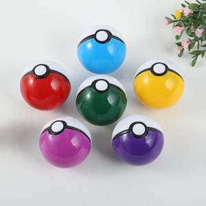 动漫卡通人物Pokeball胶囊玩具球塑料4.5厘米皮卡丘口袋妖怪球玩具促销玩具 - Product Image 4