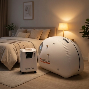Chambre HBOT portable légère pour étudiants, 95% O₂, améliore mémoire et performances examens, CE - Product Image 1