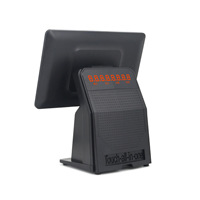 Système de point de vente tout-en-un avec écran tactile 15,6 pouces, processeur I5 4210U, 8 Go de RAM, 128 Go de stockage, Wi-Fi 6 et Bluetooth 5.2 pour les caisses des magasins