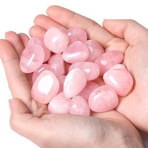 <span class=keywords><strong>Piedra</strong></span> de cuarzo rosa, piedras preciosas de cristal Natural <span class=keywords><strong>para</strong></span> plantas, <span class=keywords><strong>cactus</strong></span> y suculentas, ropa de cama, decoración inferior de paisaje - Product Image 1
