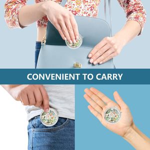 <span class=keywords><strong>Petit</strong></span> étui à pilules pour sac à main et <span class=keywords><strong>poche</strong></span> mignon médecine organisateur voyage <span class=keywords><strong>pilulier</strong></span> Portable porte-pilule pour contenir des vitamines, Med - Product Image 6