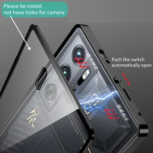 Ốp lưng khung kim loại hợp kim nhôm + mặt lưng kính cường lực cho Red Magic 10 9 Pro Plus 9S RedMagic 8 8S Pro + - Product Image 6