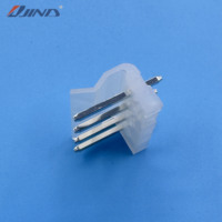 Connecteurs de câblage JINDA 5.08-4A 5.08mm 4 pas, de carte à carte, traversants, boîtier en nylon pour applications PCB