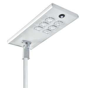 ไฟถนนพลังงานแสงอาทิตย์แบบรวมหลอด LED อลูมิเนียมอัลลอยด์ โมโนซิลิคอนโซลาร์เซลล์ 60V DC อายุการใช้งาน 50,000 ชั่วโมง ติดตั้งแบบพกพา - Product Image 3