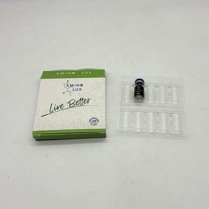 Boîte en carton pharmaceutique de 3 ml, 5 ml, 10 ml pour flacons – Emballage de qualité supérieure avec carte en papier et plateau blister - Product Image 2