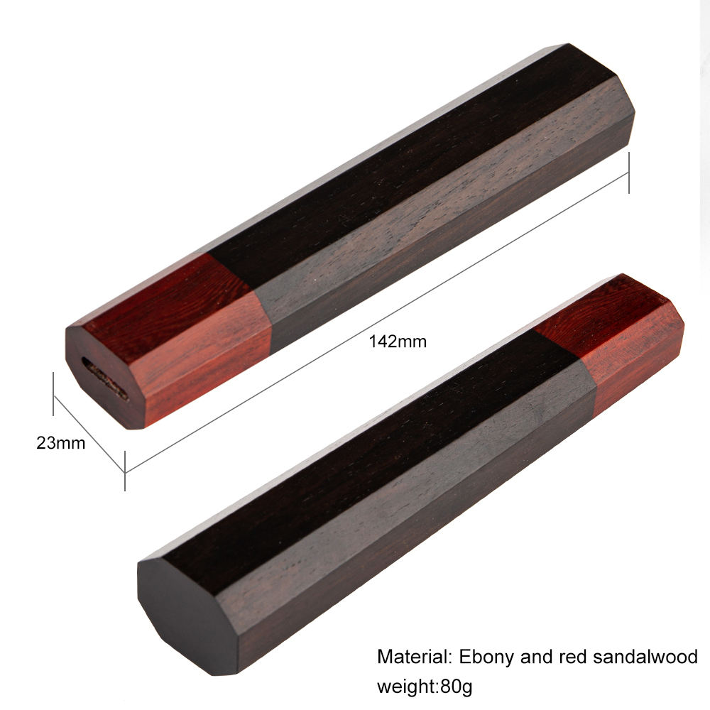Ebony + Red Ebony Handle DB-2103