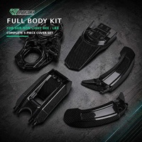 Kit de carénage en fibre de carbone pour Sur-Ron Light Bee LBX, garde-boue et cache-batterie à visser, amélioration pour moto tout-terrain