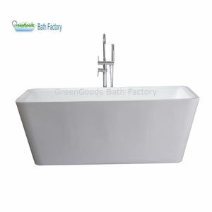 Bañera independiente acrílica aislada, tamaño personalizado, alta calidad - Product Image 1