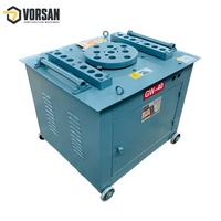 Cintreuse à barres d'armature robuste GW40 pour le traitement des barres d'acier sur chantier – Cintreuse industrielle pour barres d'armature
