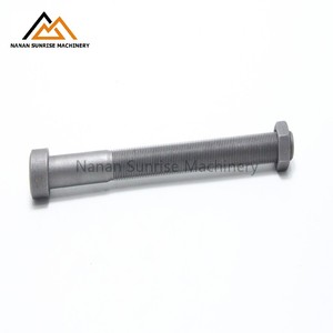 Boulon central <span class=keywords><strong>de</strong></span> ressort à lames haute résistance M8/M10/M12 avec écrou hexagonal, boulon à tête ronde longue pour suspension <span class=keywords><strong>de</strong></span> camion lourd. - Product Image 2
