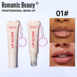 Gloss à lèvres hydratant et repulpant, brillance cristalline, effet verre, huile à lèvres, waterproof, longue tenue - Product Image 6