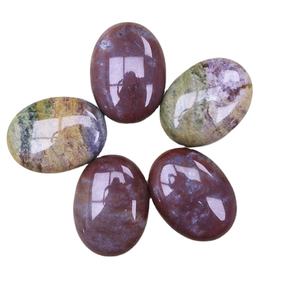 <span class=keywords><strong>Agate</strong></span> indienne naturelle ovale cabochon 30x40mm sans trou, perles de pierre pour la fabrication de bijoux, énergie de guérison, protection, charmes en gros - Product Image 1