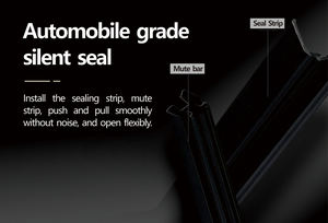 Fenêtre pliante verticale haut et bas, fabrication américaine de haute qualité, vente directe d'usine, antivol, isolation phonique, 2023 - Product Image 2