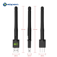 Adaptador inalámbrico RTL8188 para Pc y Android, Dongle USB, tarjeta WiFi, controlador al aire libre, directo 802,11