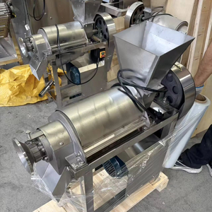 Exprimidor de Frutas en Espiral Industrial, Separador de Pulpa y Jugo Totalmente Automático para Arándanos y Pitahaya, 1 Año de Garantía - Product Image 1