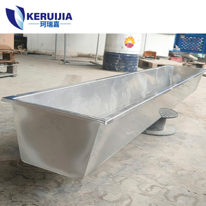 Tự động tùy chỉnh thép không gỉ liên tục bể nước gia súc uống máng - Product Image 3