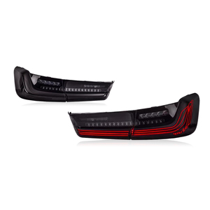 Adecuado para modelos de <span class=keywords><strong>BMW</strong></span> <span class=keywords><strong>Serie</strong></span> <span class=keywords><strong>3</strong></span> G20 Conjunto de luces traseras G28 Modelo <span class=keywords><strong>CSL</strong></span> modificado Dirección de flujo de luz LED 2020-2025 - Product Image 1