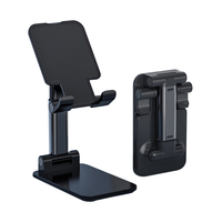 Support de téléphone portable extensible en aluminium ABS support de téléphone pliable pour téléphones mobiles tablettes de moins de 12.9 pouces