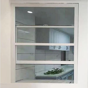 Convient à la fenêtre coulissante du <span class=keywords><strong>garage</strong></span> de la grange avec fenêtres coulissantes en verre trempé Restaurant Fenêtre coulissante verticale en alliage d'aluminium - Product Image 1