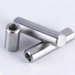 Axe et goupilles cylindriques usinés en acier inoxydable pour applications industrielles, composants métalliques durables - Product Image 6