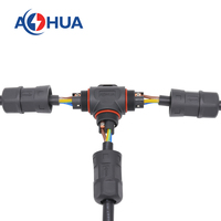Connecteur de câble de type T étanche IP68 2 3 broches 35A pour câble d'alimentation