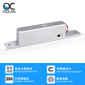 Không An Toàn Điện <span class=keywords><strong>Drop</strong></span> Bolt Khóa, Nhiệt Độ Thấp Với Độ Trễ Hẹn Giờ, Khóa Cửa Deadbolt Để Kiểm Soát Truy Cập - Product Image 6